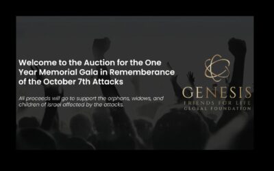 Genesis Friends for Life Launches Charity Auction to Support October 7th Victims and Their Families